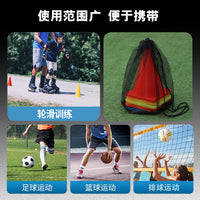 Agility Training Cones with Holes for Soccer, Basketball, and Sports Drills