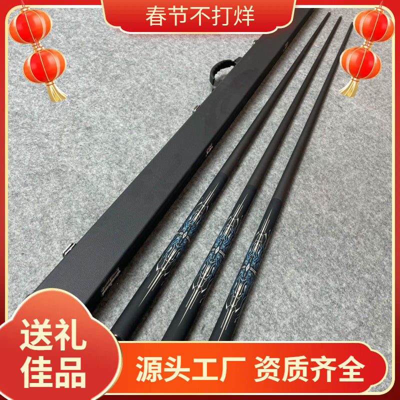 Carbon Fiber Billiard Cue Stick with 10mm/10.5mm Tip for Pool and Chinese Eight Ball