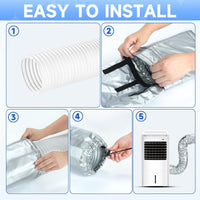 Portable Air Conditioner Insulation Sleeve Waterproof Flame Retardant Hose Cover