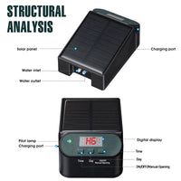 Automatic Drip Irrigation System with Timer for Potted Plants