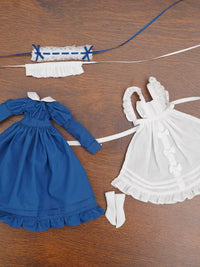 Maid/Butler Outfit for OB22 OB24 BJD 1/6 1/4 Dolls