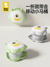 Babypods Foldable Travel Potty for Kids, Portable Urinal for Toddlers, Car Toilet for Outdoor Use