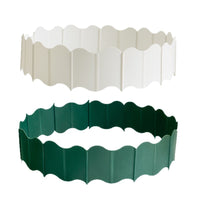 Garden Edging Fence Outdoor Flower Bed Plastic Border Landscape Decorative Panel