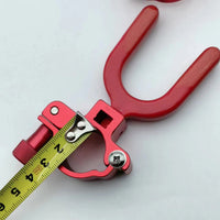 Ultra-Short Fishing Rod Holder with Quick-Release Mechanism