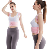 Posture Corrector Back Support Brace with Steel Plate for Spinal Alignment