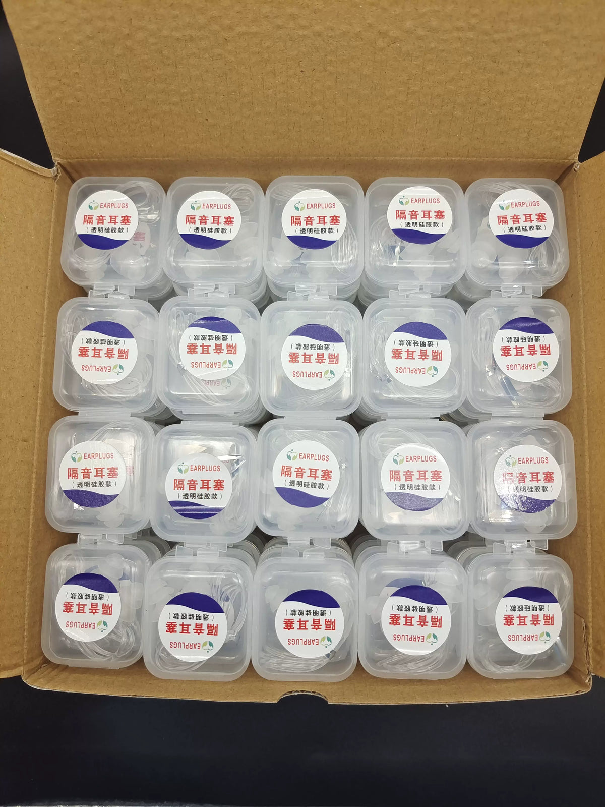 5 Pairs Noise Cancelling Silicone Earplugs for Sleep, Swimming, and Industrial Use