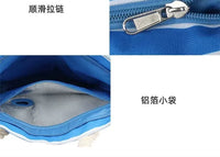 Portable Insulated Wine Cooler Bag for Outdoor Picnics and Beach Trips