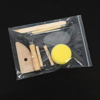 8-Piece Pottery Clay Sculpting Tool Set for Modeling and Carving