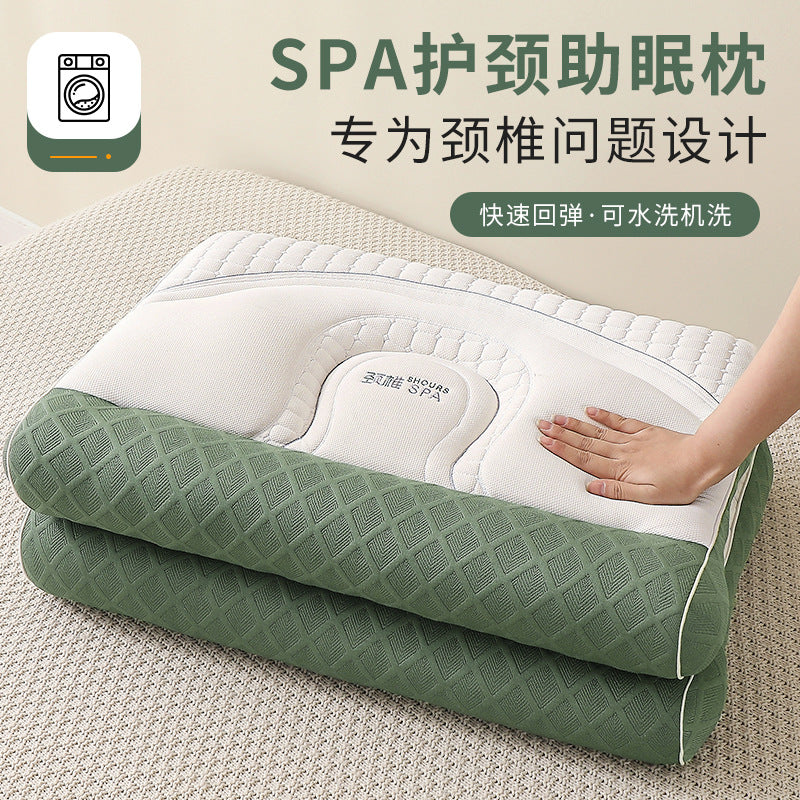Orthopedic Cervical Traction Pillow for Neck Pain Relief and SPA Massage