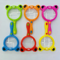 Kids' Cartoon Animal Magnifying Glass for Science Exploration and Play