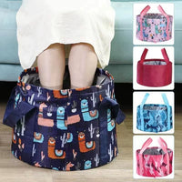 Foldable Portable Foot Bath Basin for Travel and Home Use