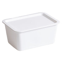 Stackable Plastic Storage Bins with Lids for Pantry, Cabinets, and Drawers