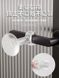 Silicone Door Stopper Wall Protector - Self-Adhesive, Punch-Free, Noise-Reducing Door Handle Bumper for Home and Office