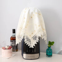 Embroidered Lace Dust Cover for Blenders, Juicers, and Small Appliances