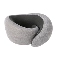Memory Foam U-Shaped Neck Pillow for Travel with Storage Bag