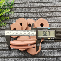 7cm Brown Foam Fishing Line Spool for Rig Storage