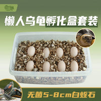 Reptile Egg Incubator Box with Vermiculite for Lizards, Geckos, Snakes, and Turtles