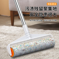 Extendable Lint Roller with Tear-Off Sheets for Pet Hair and Dust Removal