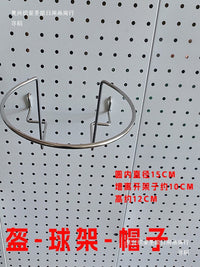 Pegboard Hooks for Tool Storage and Display, Stainless Steel