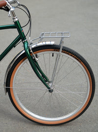 Bicycle Front/Rear Rack for Road, Mountain, and Gravel Bikes - Retro Style Pannier Carrier & Basket Holder