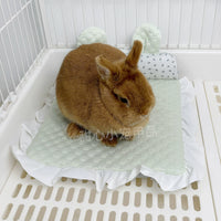 Dayang R81 Cooling Pet Bed for Rabbits and Guinea Pigs, Washable Summer Mat