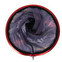 Round Fishing Landing Net Head with Deepened Mesh for Outdoor Fishing