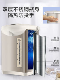 Midea Large Capacity Electric Kettle with Constant Temperature Control and Automatic Water Dispenser