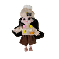 OB11 Doll Clothes for 1/8 and 1/12 BJD Dolls, 16cm Doll Outfits