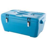 Insulated Stainless Steel Cooler Box for Outdoor Picnic, Car, Seafood, and Commercial Use