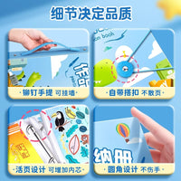 Kids' Art Portfolio & Certificate Organizer for A3/A4 Drawings, Kindergarten & School Artwork Storage