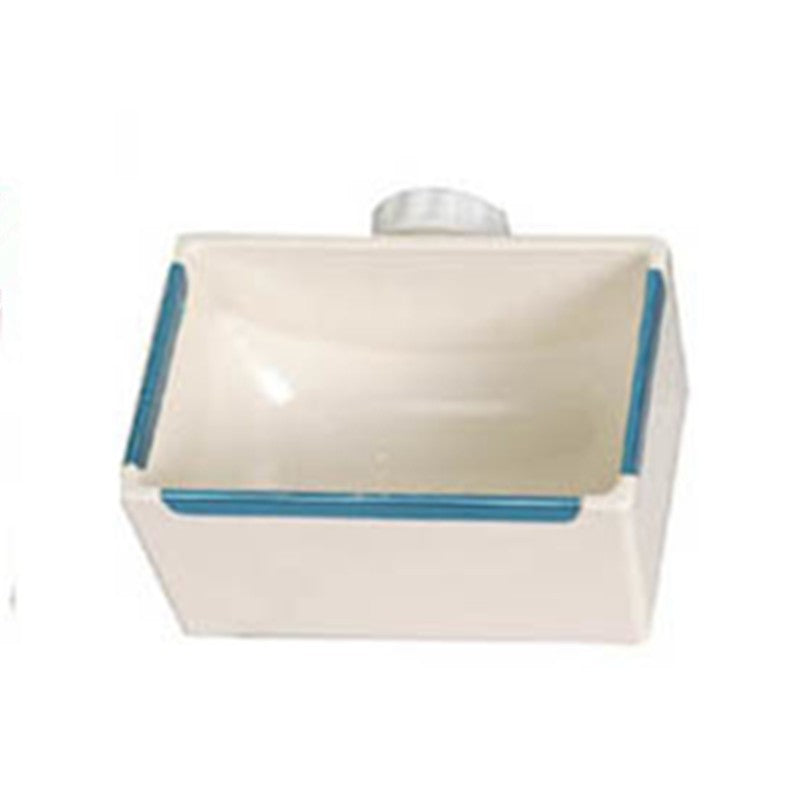 Anti-Bite Pet Feeder Bowl for Rabbits Guinea Pigs Chinchillas, Fixed Food Trough