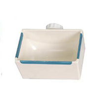 Anti-Bite Pet Feeder Bowl for Rabbits Guinea Pigs Chinchillas, Fixed Food Trough