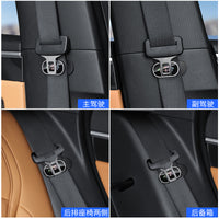 Universal Car Seat Belt Adjuster and Stabilizer to Prevent Noise and Friction