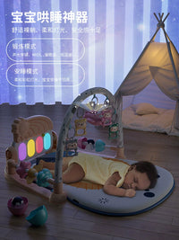 Baby Play Mat with Kick and Play Piano Gym for Infants 0-12 Months, Early Education Activity Center for Newborns