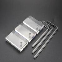 Acrylic Earring Display Stand Jewelry Organizer for Studs, Dangles, and Silver/Jade Ornaments