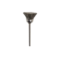 Mini Wire Brush Wheel Set for Rotary Tools, 3mm Shank, Polishing, Rust Removal, Wood Carving