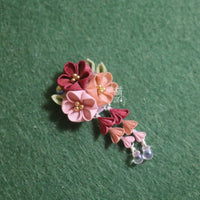 Doll Kimono Hairpin Tsumami Kanzashi Hair Accessory for BJD OB11 GSC OB27 Dolls