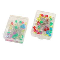 Pear-Shaped Crystal Diamond Head Pins for COS Decoration, Wedding Dresses, and Floral Arrangements