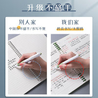 B5 Cornell Loose Leaf Notebook with Removable Pages, Thickened Grid/Lined Paper