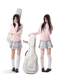 Water Color Angel Thickened Acoustic Electric Guitar Bass Gig Bag