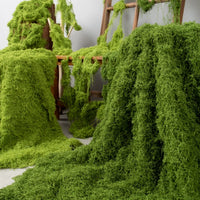 Artificial Moss Turf and Moss Silk for Micro Landscape Decor