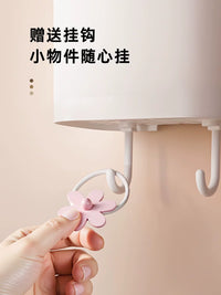 Wall-Mounted Comb Toothbrush Holder for Bathroom Storage, No-Drill Organizer