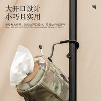 Outdoor Camping Lantern Pole Hook S-Type Non-Slip Pig Tail Hook Portable Storage Rack Hook