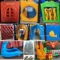 Kids' Playground Slide Accessories - Panels, Boards, Stairs, and Fasteners