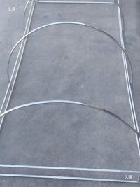 Mini Greenhouse Frame Kit for Seedlings and Vegetables, 3.5 m x 1.4 m, Holds 20 Trays