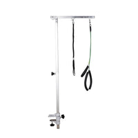 Pet Grooming Table Arm Holder Stainless Steel Folding Clamp Hanger Rod Accessory