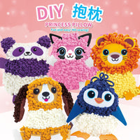 DIY Crochet Animal Doll Kit for Kids - Handmade Amigurumi Toy Ornament