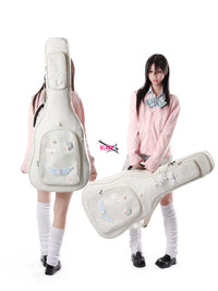 Water Color Angel Thickened Acoustic Electric Guitar Bass Gig Bag