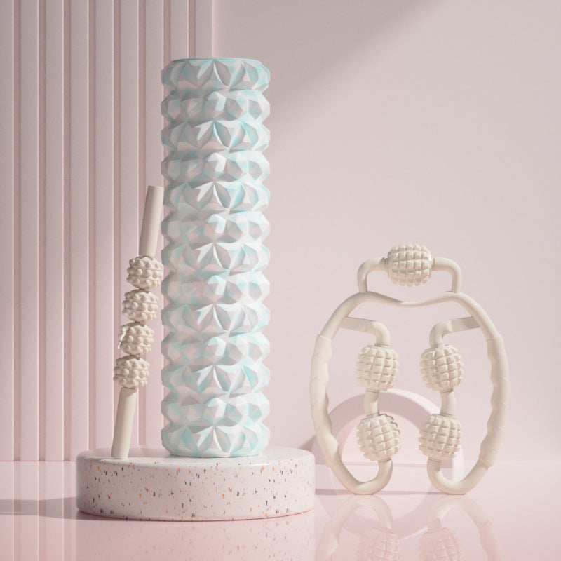 Foam Roller and Massage Stick Set for Muscle Relaxation and Recovery