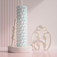 Foam Roller and Massage Stick Set for Muscle Relaxation and Recovery